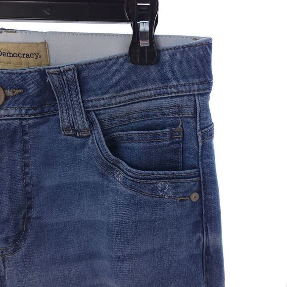 Democracy Womens Size 6 "Ab" Technology Cuffed Cropped Jeans - Picture 5 of 13